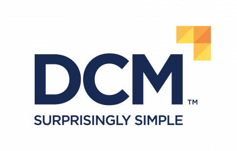 This is the logo for The Red Dress Ball Foundation's founding sponsor, DCM