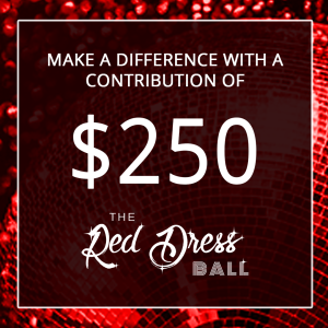 Make a difference with a contribution of $250